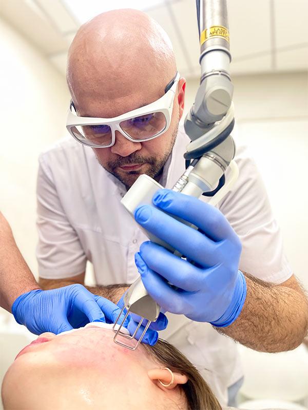 Лазерне шліфування шкіри Київ Осокорки