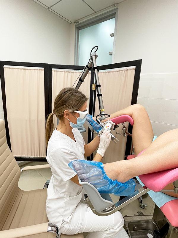 Лазерне лікування патологій шийки матки Київ