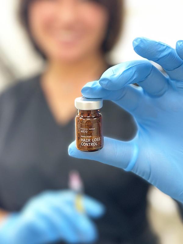 Уколи мезотерапії для росту волосся Мезотерапія шкіри голови Hair Loss Control